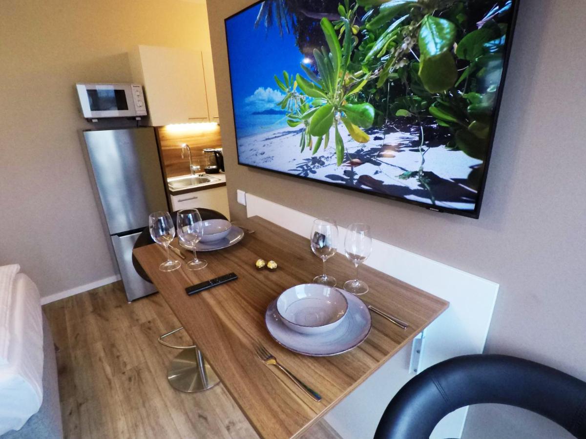 -Neubau- 24 Qm Studio-Apartment Fulda Dış mekan fotoğraf