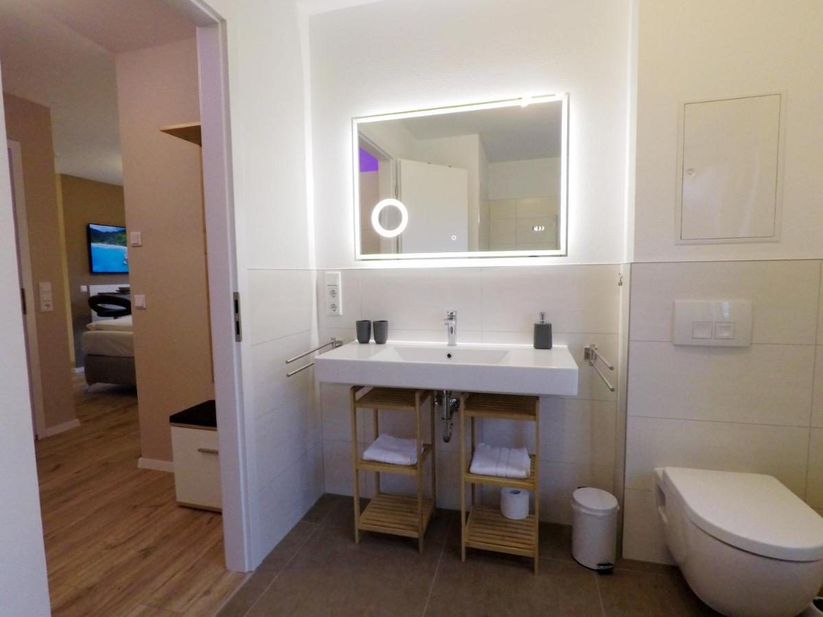 -Neubau- 24 Qm Studio-Apartment Fulda Dış mekan fotoğraf